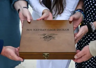 Navy SEAL Nathan Gage Ingram honored with posthumous Navy and Marine Corps Medal